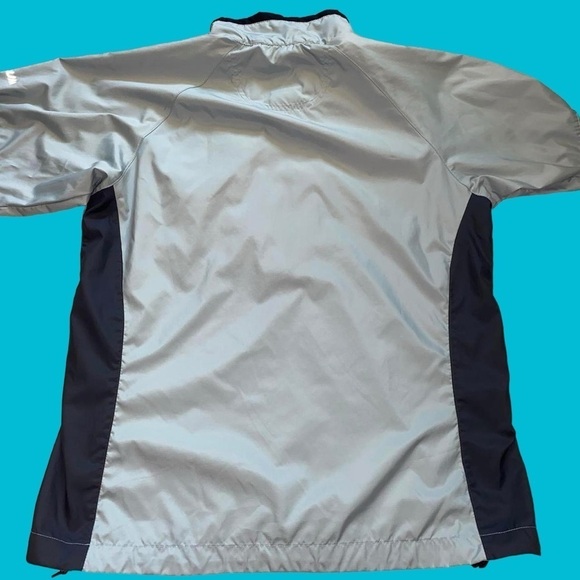 Columbia Gray and Blue windbreaker - Picture 4 of 8